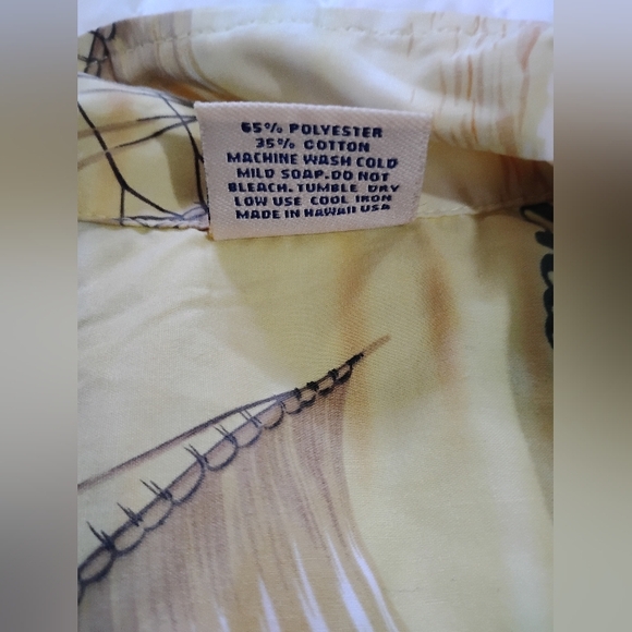 Royal creation Hawaii button down collard shirt size xl - Picture 4 of 8